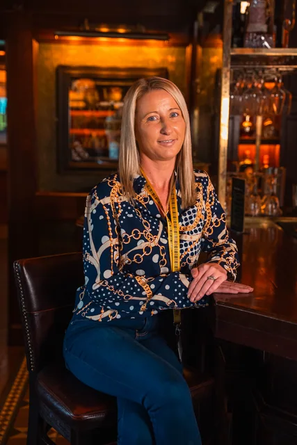 An environmental portrait at the bar